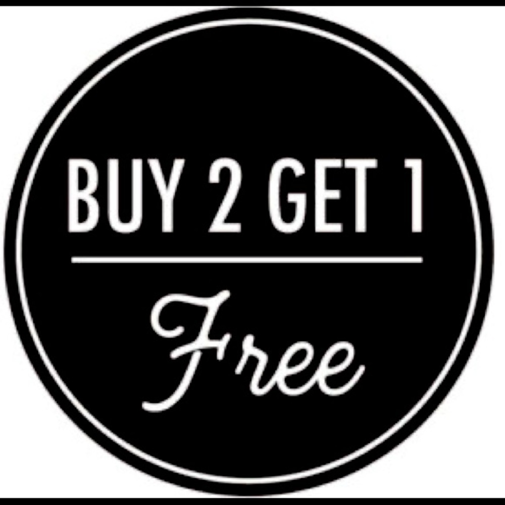 Buy any 2 items - discounted, get a third item of your choice free!